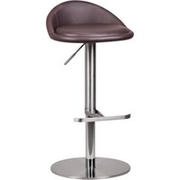 FineBuy Barhocker Edelstahl höhenverstellbare Sitzhöhe 54-79 cm, Design Barstuhl mit Rückenlehne, Bistrohocker Barsitz Gepolstert, Thekenhocker 360° Drehbar, Tresenstuhl Modern | Farbe: Weiß FineBuy Barhocker Edelstahl höhenverstellbare Sitzhöhe 54-79 cm, Design Barstuhl mit Rückenlehne, Bistrohocker Barsitz Gepolstert, Thekenhocker 360° Drehbar, Tresenstuhl Modern | Farbe: Weiß