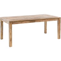 FineBuy Esszimmertisch FB45592 Braun 120 x 76 x 70 cm Mango Massivholz, Design Landhaus Esstisch Massiv, Tisch für Esszimmer rechteckig, Küchentisch für 4-6 Personen, Holztisch Rustikal Groß | Farbe: Braun FineBuy Esszimmertisch FB45592 Braun 120 x 76 x 70 cm Mango Massivholz, Design Landhaus Esstisch Massiv, Tisch für Esszimmer rechteckig, Küchentisch für 4-6 Personen, Holztisch Rustikal Groß | Farbe: Braun