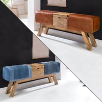 FineBuy Design Turnbock Sitzbank Aufbewahrungsfach 120 x 29 x 53cm, Turnhocker Bank Klappfach, Hocker Garderobenbank Sitzhocker Turnbank | Farbe: Braun FineBuy Design Turnbock Sitzbank Aufbewahrungsfach 120 x 29 x 53cm, Turnhocker Bank Klappfach, Hocker Garderobenbank Sitzhocker Turnbank | Farbe: Braun