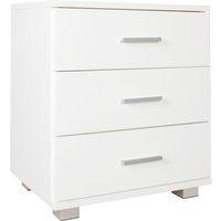 FineBuy Nachtkonsole LATINA mit 3 Schubladen in Holz Modern, B x H x T: 45 cm x 54 cm x 34 cm, Design Nachtkästchen mit Füßen, Nako – Nachttisch Kommode, Nachtschrank | Farbe: Schwarz FineBuy Nachtkonsole LATINA mit 3 Schubladen in Holz Modern, B x H x T: 45 cm x 54 cm x 34 cm, Design Nachtkästchen mit Füßen, Nako – Nachttisch Kommode, Nachtschrank | Farbe: Schwarz