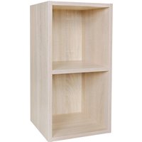 FineBuy Standregal Holz 30x60x30 cm Modern Regal Klein, Wandregal Ablageregal Schmal, Kleines Bücherregal 2 Ablagefächer, Schmales Design Holzregal Nischenregal | Farbe: Grau FineBuy Standregal Holz 30x60x30 cm Modern Regal Klein, Wandregal Ablageregal Schmal, Kleines Bücherregal 2 Ablagefächer, Schmales Design Holzregal Nischenregal | Farbe: Grau