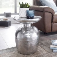 FineBuy Beistelltisch rund 37 cm Metall – Orientalischer Design Wohnzimmertisch Aluminium – Hammerschlag Alu kleiner Couchtisch – Dekotisch | Farbe: Gold FineBuy Beistelltisch rund 37 cm Metall – Orientalischer Design Wohnzimmertisch Aluminium – Hammerschlag Alu kleiner Couchtisch – Dekotisch | Farbe: Gold