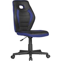 FineBuy Kinderschreibtischstuhl für Kinder ab 6 mit Lehne, Kinderdrehstuhl ergonomisch Kinderbürostuhl, Jugendstuhl höhenverstellbar, Jugendschreibtischstuhl ohne Armlehne | Farbe: Blau FineBuy Kinderschreibtischstuhl für Kinder ab 6 mit Lehne, Kinderdrehstuhl ergonomisch Kinderbürostuhl, Jugendstuhl höhenverstellbar, Jugendschreibtischstuhl ohne Armlehne | Farbe: Blau