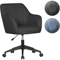 FineBuy Schreibtischstuhl MIAMI Stoff Design Drehstuhl mit Lehne 120 kg, Retro Bürostuhl Drehsessel mit Rollen, Designer Schalenstuhl bequem, PC Stuhl Schreibtischsessel Büro, Bürosessel | Farbe: Grau FineBuy Schreibtischstuhl MIAMI Stoff Design Drehstuhl mit Lehne 120 kg, Retro Bürostuhl Drehsessel mit Rollen, Designer Schalenstuhl bequem, PC Stuhl Schreibtischsessel Büro, Bürosessel | Farbe: Grau