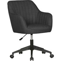 FineBuy Schreibtischstuhl MIAMI Stoff Design Drehstuhl mit Lehne 120 kg, Retro Bürostuhl Drehsessel mit Rollen, Designer Schalenstuhl bequem, PC Stuhl Schreibtischsessel Büro, Bürosessel | Farbe: Grau FineBuy Schreibtischstuhl MIAMI Stoff Design Drehstuhl mit Lehne 120 kg, Retro Bürostuhl Drehsessel mit Rollen, Designer Schalenstuhl bequem, PC Stuhl Schreibtischsessel Büro, Bürosessel | Farbe: Grau