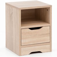 FineBuy Nachtkonsole SV51475 31x43x31 cm 1 Schublade und Ablagefach, Nachtkommode mit Stauraum, Nachttisch Schlicht Modern, Nachtschränkchen Klein, Bettkommode Schlafzimmer | Farbe: Weiß FineBuy Nachtkonsole SV51475 31x43x31 cm 1 Schublade und Ablagefach, Nachtkommode mit Stauraum, Nachttisch Schlicht Modern, Nachtschränkchen Klein, Bettkommode Schlafzimmer | Farbe: Weiß