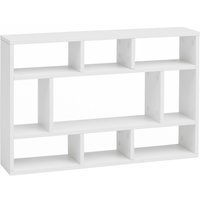FineBuy Wandregal SV51844 75x51x16 cm Holz Hängeregal Modern, Design Wandboard Freischwebend, Holzregal Regal für die Wand, Bücherregal Schmal, Dekoregal Schweberegal Wohnzimmer | Farbe: Weiß FineBuy Wandregal SV51844 75x51x16 cm Holz Hängeregal Modern, Design Wandboard Freischwebend, Holzregal Regal für die Wand, Bücherregal Schmal, Dekoregal Schweberegal Wohnzimmer | Farbe: Weiß