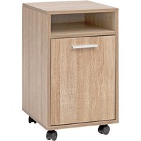 FineBuy Rollcontainer SV51848 Holz 33x60x38cm Schubladenschrank Büro Container, Schreibtischcontainer mit Tür & Ablage, Bürocontainer Beistellcontainer mit Rollen, Kleiner Schubladencontainer | Farbe: Weiß FineBuy Rollcontainer SV51848 Holz 33x60x38cm Schubladenschrank Büro Container, Schreibtischcontainer mit Tür & Ablage, Bürocontainer Beistellcontainer mit Rollen, Kleiner Schubladencontainer | Farbe: Weiß