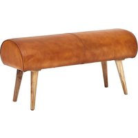 FineBuy Design Sitzbank Turnbock 100cm Braun Echtleder & Mangoholz – Retro Sitzhocker – Lederhocker mit Holzbeinen – Sprinbock Hocker – Garderobenbank | Farbe: Braun FineBuy Design Sitzbank Turnbock 100cm Braun Echtleder & Mangoholz – Retro Sitzhocker – Lederhocker mit Holzbeinen – Sprinbock Hocker – Garderobenbank | Farbe: Braun