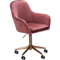 FineBuy Design Schreibtischstuhl mit Rollen – Samt Bezug gepolstert | Bürostuhl höhenverstellbar & drehbar | Sessel Drehstuhl | Farbe: Grau FineBuy Design Schreibtischstuhl mit Rollen – Samt Bezug gepolstert | Bürostuhl höhenverstellbar & drehbar | Sessel Drehstuhl | Farbe: Grau