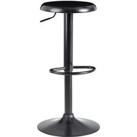 FineBuy Barhocker Schwarz Hocker ohne Lehne 58 – 79 cm Barstuhl, Küchenhocker Metall 100kg, Design Tresenhocker Drehbar Bistrohocker | Farbe: Schwarz FineBuy Barhocker Schwarz Hocker ohne Lehne 58 – 79 cm Barstuhl, Küchenhocker Metall 100kg, Design Tresenhocker Drehbar Bistrohocker | Farbe: Schwarz