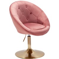 FineBuy Loungesessel Samt Design Drehstuhl, Clubsessel Polsterstuhl mit Rückenlehne, Drehsessel Cocktailsessel Lounge, Sessel mit Stoffbezug | Farbe: Grau FineBuy Loungesessel Samt Design Drehstuhl, Clubsessel Polsterstuhl mit Rückenlehne, Drehsessel Cocktailsessel Lounge, Sessel mit Stoffbezug | Farbe: Grau