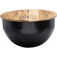 FineBuy Couchtisch Mango Massivholz Metall 60x34x60 cm Industrial Style Rund, Design Wohnzimmertisch mit Stauraum, Moderner Loungetisch Sofatisch Schwarz | Farbe: Schwarz FineBuy Couchtisch Mango Massivholz Metall 60x34x60 cm Industrial Style Rund, Design Wohnzimmertisch mit Stauraum, Moderner Loungetisch Sofatisch Schwarz | Farbe: Schwarz