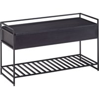 FineBuy Sitzbank mit Stauraum 90 cm Mango Massivholz – Garderobenbank Holz mit Schuhablage – Schuhbank mit Sitzfläche – Flurbank Handmade | Farbe: Braun FineBuy Sitzbank mit Stauraum 90 cm Mango Massivholz – Garderobenbank Holz mit Schuhablage – Schuhbank mit Sitzfläche – Flurbank Handmade | Farbe: Braun