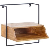 FineBuy Nachtkonsole für Wandmontage 44x45x35 cm Nachttisch Mango Massivholz, Nachtschrank mit Ablage, Wandboard Schwebend für Boxspringbett, Wandkonsole Nachtkästchen Hängend | Farbe: Braun FineBuy Nachtkonsole für Wandmontage 44x45x35 cm Nachttisch Mango Massivholz, Nachtschrank mit Ablage, Wandboard Schwebend für Boxspringbett, Wandkonsole Nachtkästchen Hängend | Farbe: Braun