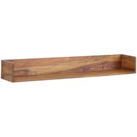FineBuy Wandregal 120x15x20 cm Sheesham Massivholz Hängeregal Modern Schwebend, Großes Design Schweberegal, Regal Hängend Wohnzimmer, Bücherregal Wand | Farbe: Braun FineBuy Wandregal 120x15x20 cm Sheesham Massivholz Hängeregal Modern Schwebend, Großes Design Schweberegal, Regal Hängend Wohnzimmer, Bücherregal Wand | Farbe: Braun