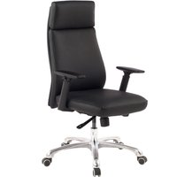 FineBuy Bürostuhl PORTO Echt-Leder Schwarz ergonomisch mit Kopfstütze, Design Chefsessel Schreibtischstuhl ergonomisch mit Wippfunktion, Drehstuhl mit Armlehnen X-XL 120 kg | Farbe: Schwarz FineBuy Bürostuhl PORTO Echt-Leder Schwarz ergonomisch mit Kopfstütze, Design Chefsessel Schreibtischstuhl ergonomisch mit Wippfunktion, Drehstuhl mit Armlehnen X-XL 120 kg | Farbe: Schwarz