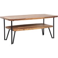 FineBuy Couchtisch 90x50x40 cm Sheesham Massivholz / Metall Sofatisch Rechteckig, Design Wohnzimmertisch Kaffeetisch mit Stauraum, Holztisch Wohnzimmer Industrial Vierrund | Farbe: Braun FineBuy Couchtisch 90x50x40 cm Sheesham Massivholz / Metall Sofatisch Rechteckig, Design Wohnzimmertisch Kaffeetisch mit Stauraum, Holztisch Wohnzimmer Industrial Vierrund | Farbe: Braun
