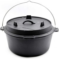SANTOS Dutch Oven Feuertopf Schmortopf Camp Oven ca. 8,5 Liter / 9 Qt (ohne Füße) SANTOS Dutch Oven Feuertopf Schmortopf Camp Oven ca. 8,5 Liter / 9 Qt (ohne Füße)