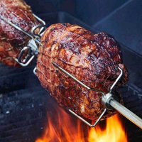 SANTOS Drehspieß für Weber Genesis II 200er und 300er SANTOS Drehspieß für Weber Genesis II 200er und 300er