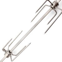 SANTOS Premium Grillspieß Drehspieß Set für Kugelgrill (Ø 57 cm) Edelstahl SANTOS Premium Grillspieß Drehspieß Set für Kugelgrill (Ø 57 cm) Edelstahl