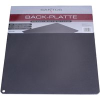 SANTOS !! B-Ware !! Eckige Backplatte aus Carbonstahl für Pizza & Co. 35 x 45 cm SANTOS !! B-Ware !! Eckige Backplatte aus Carbonstahl für Pizza & Co. 35 x 45 cm