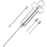 SANTOS Marinadenspritze Edelstahl inkl. 4 Nadeln SANTOS Marinadenspritze Edelstahl inkl. 4 Nadeln