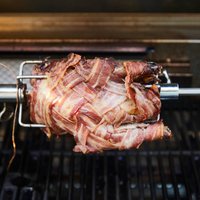 SANTOS Fleischklammer | Forken | Krallen | Spießgabel | Edelstahl für Drehspieße bis Ø 14 mm SANTOS Fleischklammer | Forken | Krallen | Spießgabel | Edelstahl für Drehspieße bis Ø 14 mm