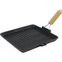 SANTOS Pfanne Gusseisen mit klappbarem Griff | 28 x 28 cm SANTOS Pfanne Gusseisen mit klappbarem Griff | 28 x 28 cm