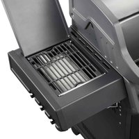 SANTOS Gasgrill S-318 | Seiten- & Heckbrenner | All Black inkl. Drehspieß | Rostheber & Silikonablage SANTOS Gasgrill S-318 | Seiten- & Heckbrenner | All Black inkl. Drehspieß | Rostheber & Silikonablage