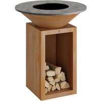 OFYR Feuerplatte Classic Storage Corten 85 OFYR Feuerplatte Classic Storage Corten 85