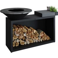 OFYR Island Feuerplatte Black 85 Keramik Dunkelgrau OFYR Island Feuerplatte Black 85 Keramik Dunkelgrau