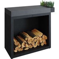 OFYR Butcher Block Storage 90 Black Keramik Dunkelgrau OFYR Butcher Block Storage 90 Black Keramik Dunkelgrau