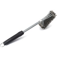 SANTOS 3-Kopf Grillbürste Edelstahl 45 cm SANTOS 3-Kopf Grillbürste Edelstahl 45 cm