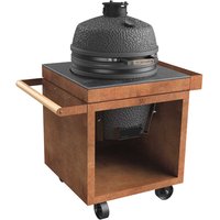 OFYR Kamado Table Corten 75 PRO+ Corten Keramik Dunkelgrau OFYR Kamado Table Corten 75 PRO+ Corten Keramik Dunkelgrau