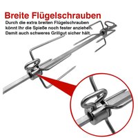 SANTOS Magnetischer Drehspieß für Napoleon Rogue 525er SANTOS Magnetischer Drehspieß für Napoleon Rogue 525er