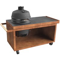 OFYR Kamado Table Corten 150 PRO+ Corten Keramik Dunkelgrau OFYR Kamado Table Corten 150 PRO+ Corten Keramik Dunkelgrau