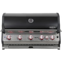 SANTOS Free S-510 Einbaugrill mit LED-Knopfbeleuchtung | Schwarz SANTOS Free S-510 Einbaugrill mit LED-Knopfbeleuchtung | Schwarz