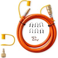 Otto Wilde Plattform Gasschlauch zur Modulverbindung, 200cm / plus Adapter Otto Wilde Plattform Gasschlauch zur Modulverbindung, 200cm / plus Adapter