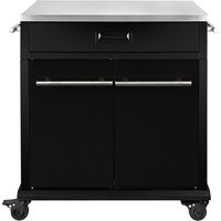 SANTOS S-BBQ-Cart inkl. Tür All Black (glänzend) SANTOS S-BBQ-Cart inkl. Tür All Black (glänzend)