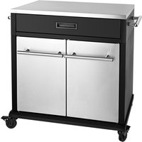 SANTOS BBQ Cart inkl. Tür, Edelstahl SANTOS BBQ Cart inkl. Tür, Edelstahl
