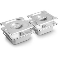 Otto Wilde 1/6 Behälter-Set mit Deckel – flach Otto Wilde 1/6 Behälter-Set mit Deckel – flach