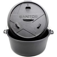 SANTOS 9 QT Dutch Oven mit Frittierkorb SANTOS 9 QT Dutch Oven mit Frittierkorb