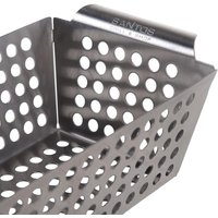 SANTOS Gemüsekorb S / Grillwok Edelstahl | 31,5 x 13,5 cm SANTOS Gemüsekorb S / Grillwok Edelstahl | 31,5 x 13,5 cm
