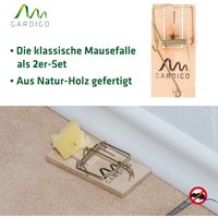 Gardigo Holzmausefalle 2er Set