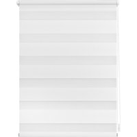 Lichtblick Duo-Rollo Klemmfix, ohne Bohren - Weiß, 65 cm x 150 cm (B x L)