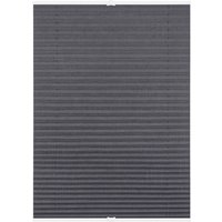 Lichtblick Plissee Klemmfix, ohne Bohren, verspannt - Grau, 45 cm x 130 cm (B x L)