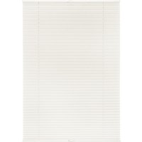 Lichtblick Plissee Klemmfix, ohne Bohren, verspannt - Weiß, 90 cm x 130 cm (B x L)
