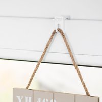 Lichtblick Fensterhaken für Dekoration, Klemmfix, ohne Bohren