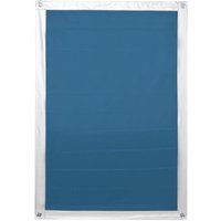 Lichtblick Dachfenster Sonnenschutz Thermofix, ohne Bohren - Blau, 47 cm x 91,5 cm (B x L) für F06